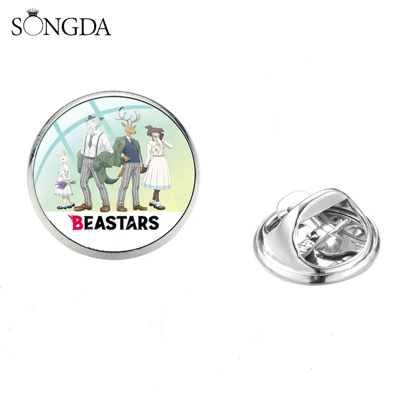 Аниме BEASTARS воротник на булавке значок японский мультфильм животных Рисунок