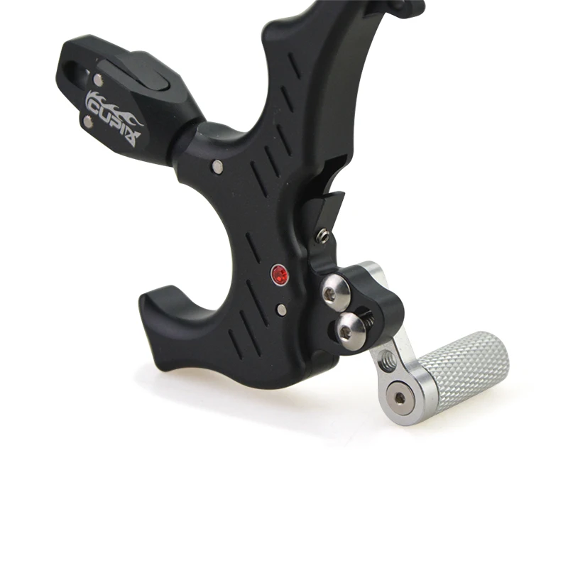 

1pc 3 or 4 Fingers Archery Bow Release Aids Aluminum Alloy Grip Caliper Release Interchangeable Compound Bow Hunting Accessories