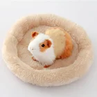 Коврик для гнезда хомяка бархатная теплая подушка для питомца для ежика, шиншиллы Кролик для грызуновморской свинкикрысыежа 8 цветов SL принадлежности для домашних животных