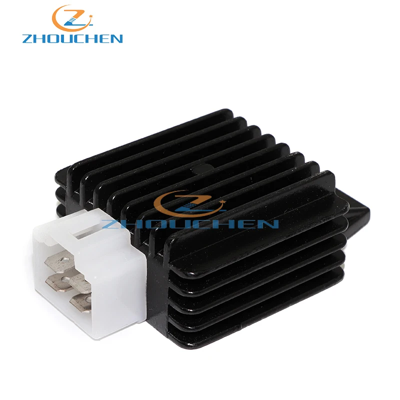 Мотоцикл части регулятор напряжения Выпрямитель 4 pin полная волна для грязи