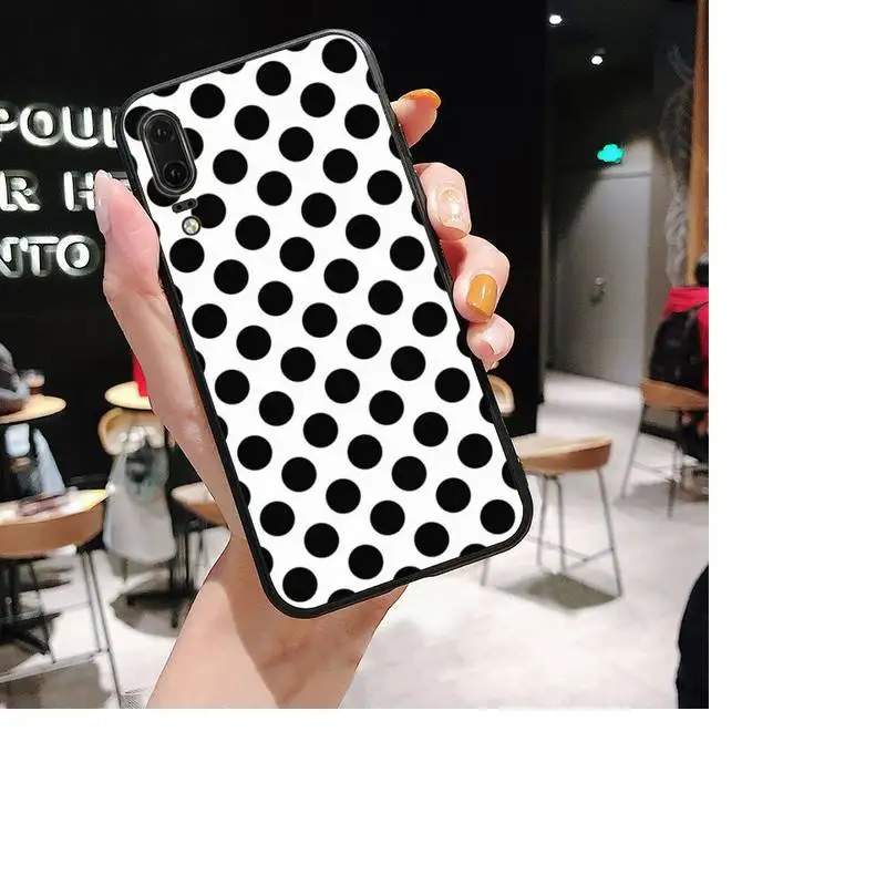 TOPLBPCS чехол для телефона в горошек с художественной печатью и Серебряной звездой