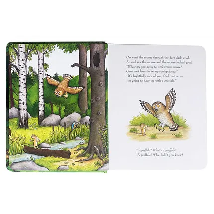 

The Gruffalos Child Julia Donaldson Original English Picture Book Children's story Book