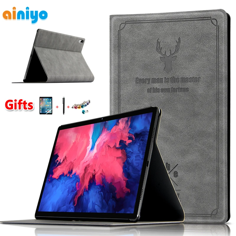 Ультра тонкий кожаный чехол для планшета Lenovo Tab P11 TB J606F YOGA Pro J706F интеллектуальное