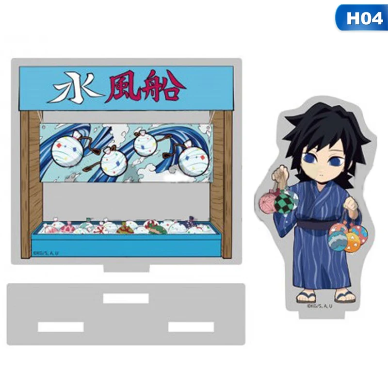

Anime Demon Slayer Kimetsu no Yaiba Kamado Tanjirou Kamado Nezuko Acrylic Stand Figure Model Desk Decor Toy Gifts