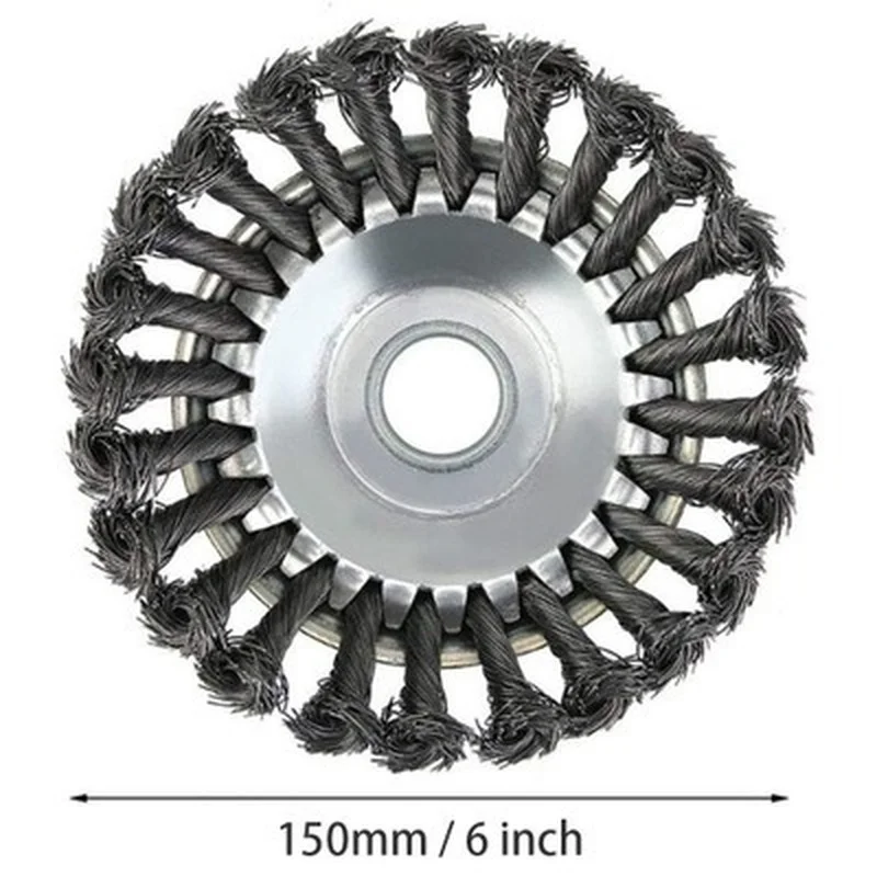 6 8 дюймовая головка газонокосилки Углеродистая стальная проволока защита от