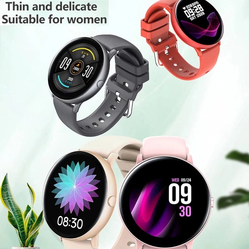 

S22T Smart Watch Men Women Body Temperature 1.09 Inch Full Touch Smartwatch Music Control Heart Rate Fitness Tracker Sport