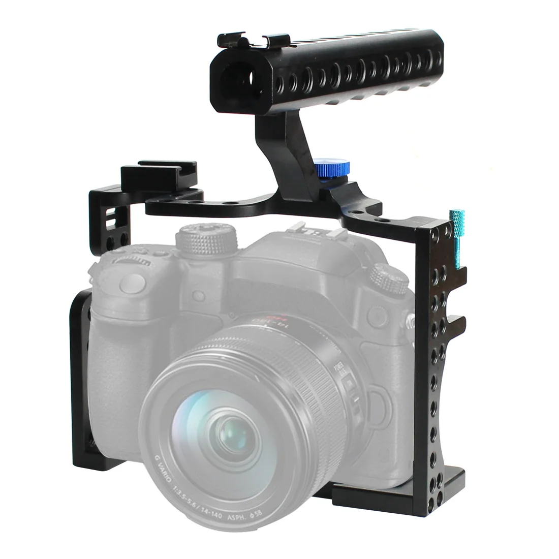 F11100 Профессиональный GH3 GH4 защитный чехол с ручкой прочная клетка комбинированный комплект лоток крепление DSLR Rig цифровая камера