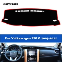 for volkswagen vw polo 2003 2011 accessories car dashboard cover dash mat pad non slip sun shade pad carpet