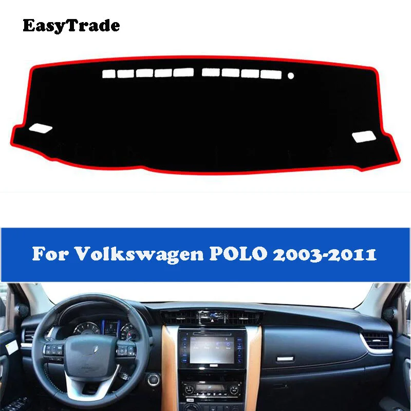 Аксессуары для Volkswagen VW POLO 2003-2011 накладка на приборную панель автомобиля коврик