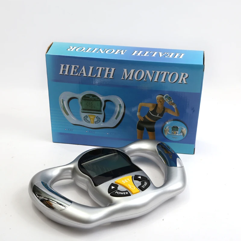 Body Health Monitor Digital  Hand-Held BMI Meter Health Fat Analyzer Monitor Fat Analyzer Male and Female General Body Tools