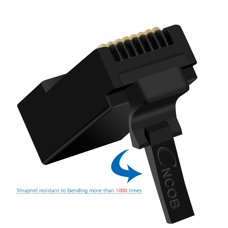 Модульный коннектор кабеля Ethernet RJ45 Cat5e 8P8C 100 шт. прозрачный штекер 50u обжимные