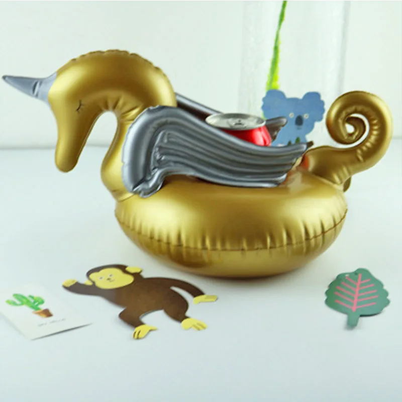 5PCS бассейн вечерние надувные плавающие подставки для напитков Надувной