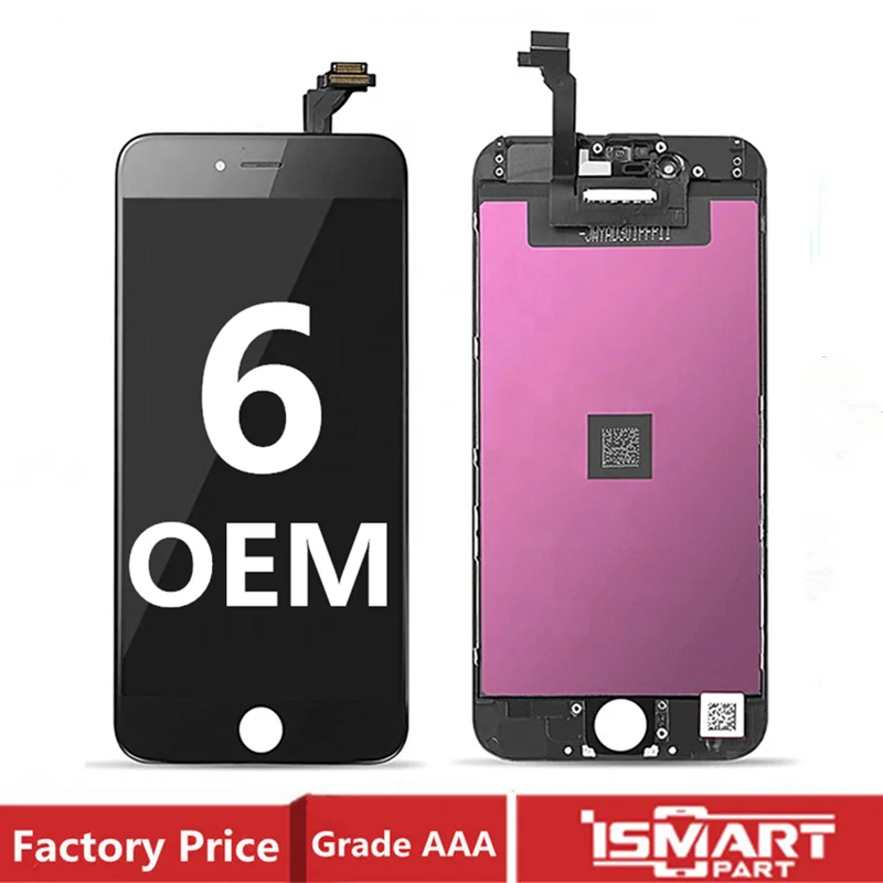 Оригинальный ЖК-дисплей OEM для iPhone 6 6Plus сенсорный экран с дигитайзером в сборе