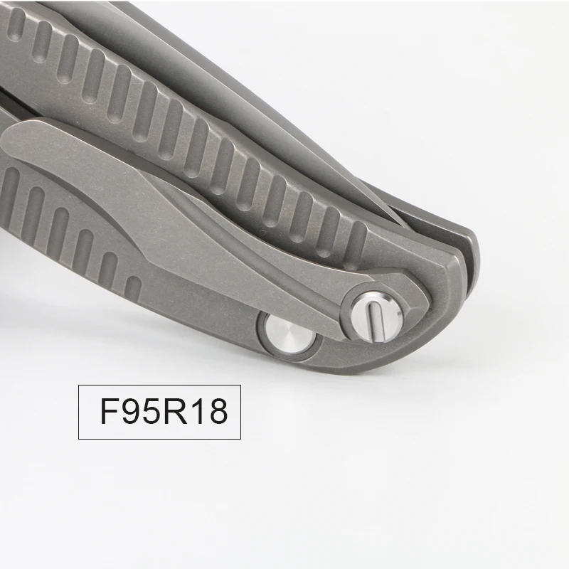 Green Thorn F95 R18 складной нож(3,7") D2 стальное лезвие titanium ручка Открытый инструмент для кемпинга и охоты карман кухонные принадлежности