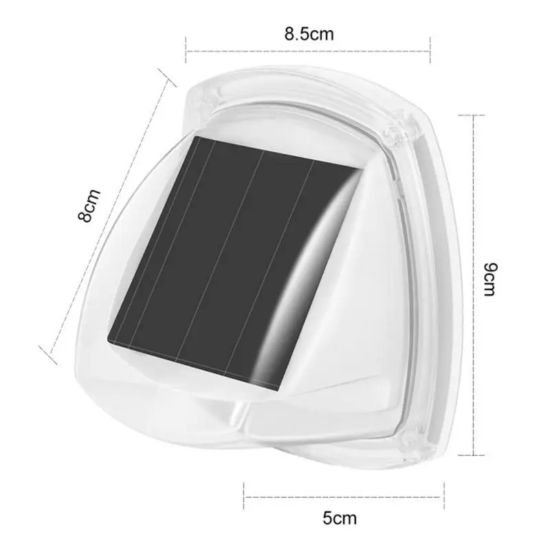 

4PCs Outdoor solar light waterproof outdoor balcony garden decoration indoor home courtyard sensor super bright wall lamp