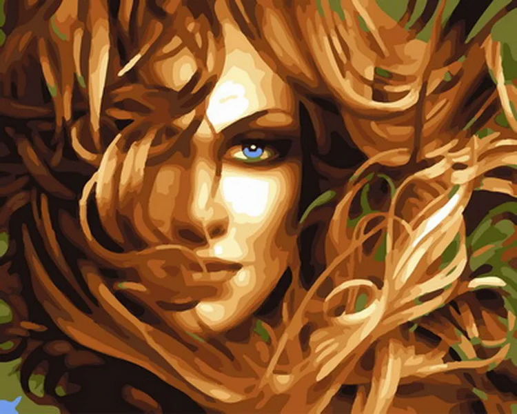 Безрамное diy картина по номерам краски количеству для домашнего декора PBN