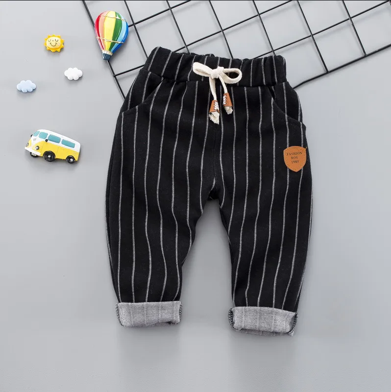 Новые детские брюки до щиколотки для маленьких мальчиков брюки-шаровары детей