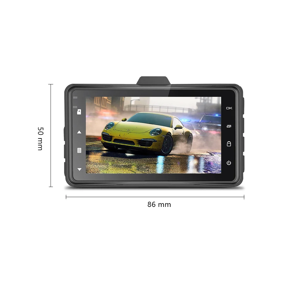 AMPrime Автомобильный видеорегистратор s recorder " TFT Dash Cam циклическая запись автомобиля dvr камера видеорегистратор ночного видения видео цифровой видеорегистратор