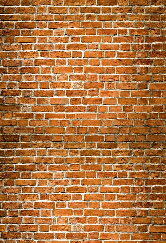 5X7 футов винтажный Старый красный кирпичная стена текстура пользовательский