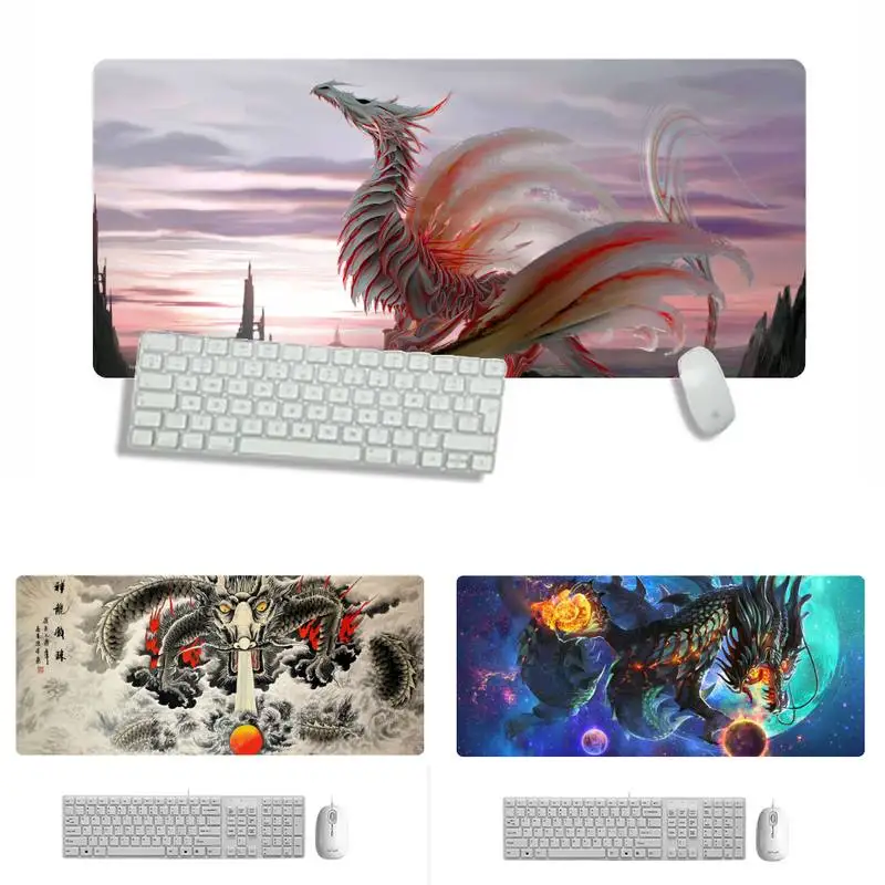 

Dragon Gamer Speed Mice Retail Small Rubber Mousepad X XL XXL Non-slip Cushion Thickness 2mm