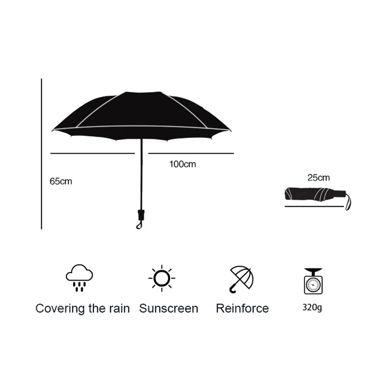 

Star Sky Universe Umbrella Women Waterproof Sun Rain Parasol Colorful Flower Three Folding Black Sun Umbrellas