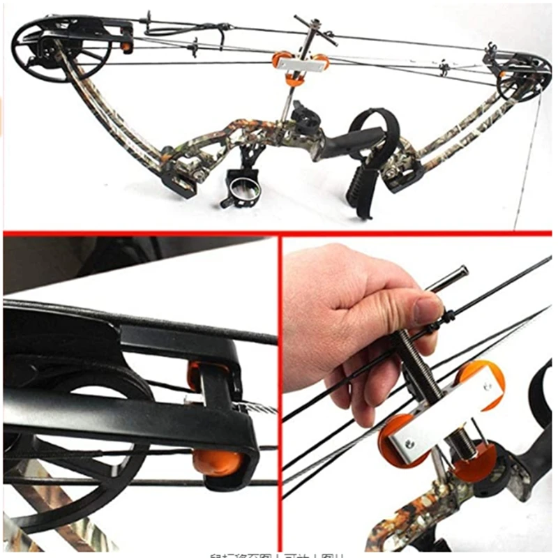 

ELOS-Hand Held Portable Bow Press And Quad Brackets For Compound Bow Archery