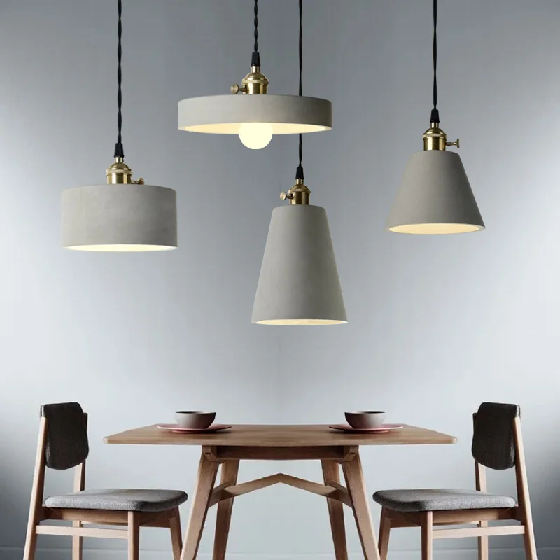 

vintage pendant lights loft lamp avize nordic hanglamp restaurant kitchen light suspension luminaire home industrial lighting