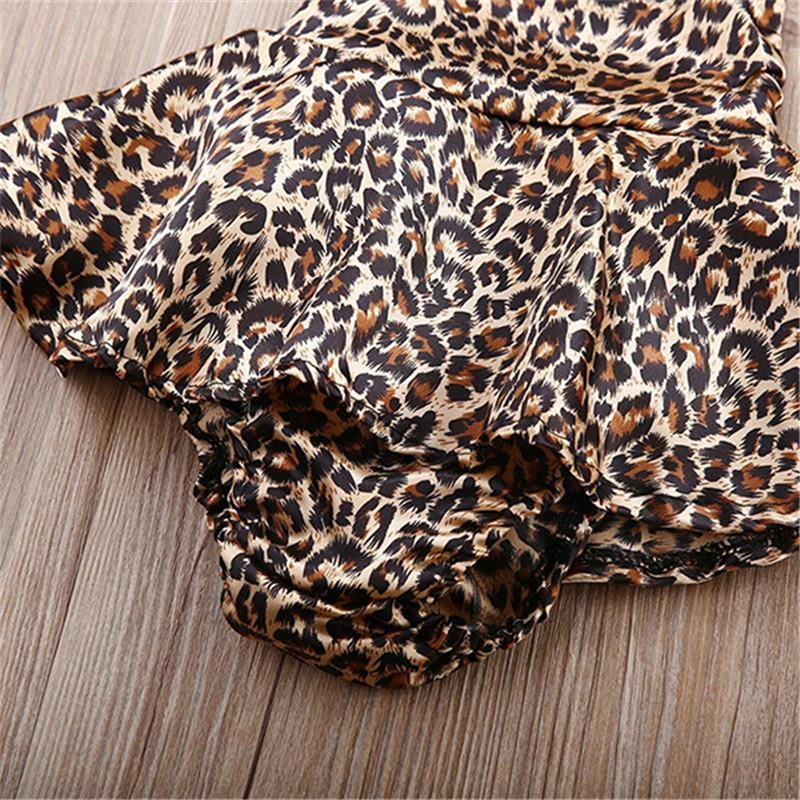 Leopard Bodysuit Baby Clothing Cool Baby Girls Original Bodysuits Suit Set Body Jumpsuit Summer Style
