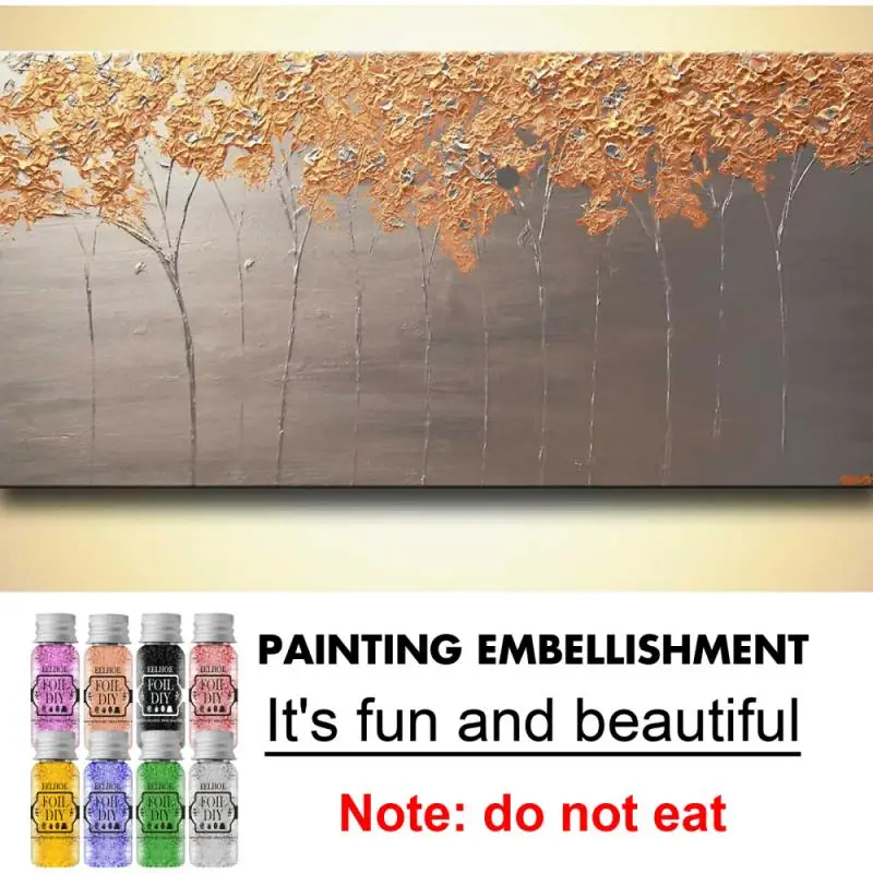 

5g Foil Paper DIY Shiny Gold Leaf Flake Luxury Resin Art Decoration Handicrafts Gilding Decoration Jewelry Making Supplies