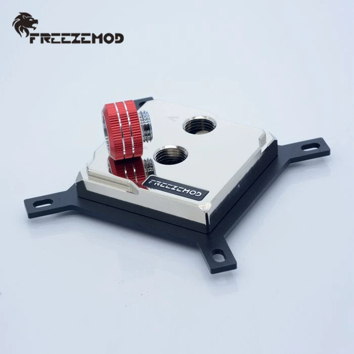 FREEZEMOD Intel cpu pc кулер для воды блок полный Мател латунная Базовая пластина струйный канал Высокое качество для 1151/115X/2011. INTEL-JB6T