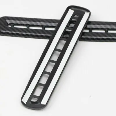 

Carbon Fiber Look Front Air Vent Cover Trim 2pcs For Dodge Challenger 2015-2019