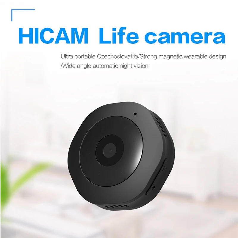 Мини-камера H6 HD 1080P с Wi-Fi и датчиком движения | Электроника