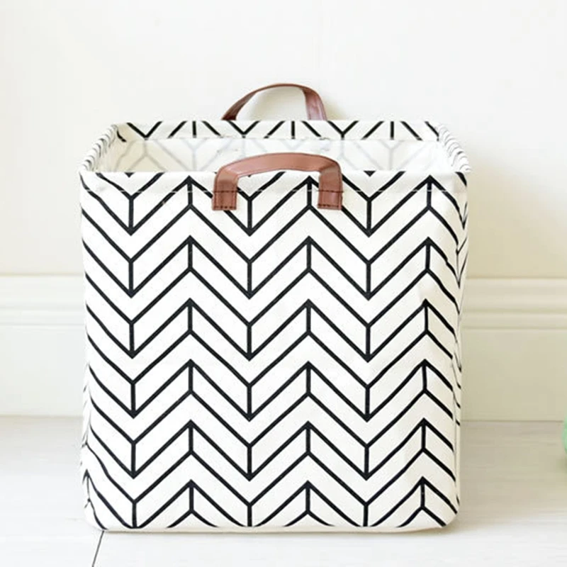 Складная корзина для белья детская игрушек Fabirc грязной одежды Домашний