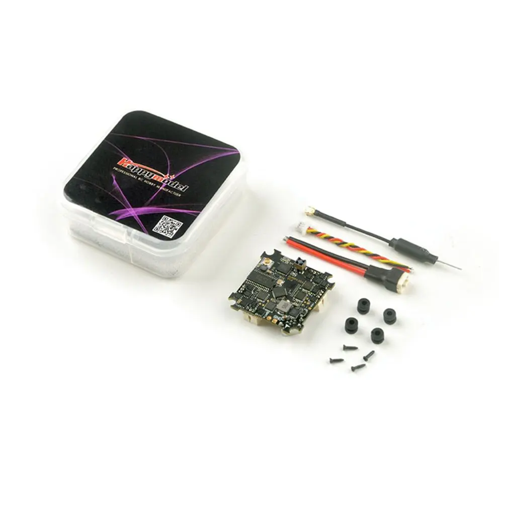 

Контроллер полета Happymodel 5 в 1, встроенный CrazyF4 ELRS AIO 2,4 ГГц для дрона Tinywhoop FPV ELRS RX BLHELIS 5A 200 мВт