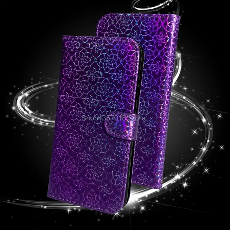 Кожаный флип-чехол-кошелек для Etui ASUS Zenfone Max Pro(M1) ZB601KL ZB602KL ZB601 KL X00TD ASUS_X00TD Обложка для телефона hoesjes - Цвет: Purple