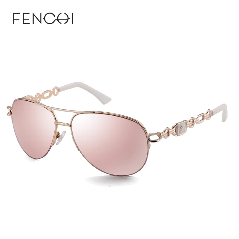 C7 FENCHI, модные, классические, брендовые, белые, плиот, солнцезащитные очки для женщин, розовая, розовая, Золотая оправа, женские очки, Zonnebril Dames Oculos Feminino - Цвет линз: C7