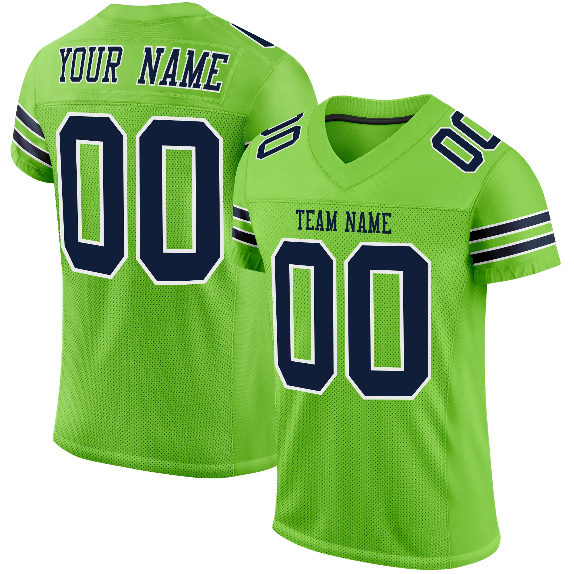 Personalized Custom Men's Football Shirt Print Your Own Team Name Number Logo Rugby Jersey Quick-Drying American Football Jersey