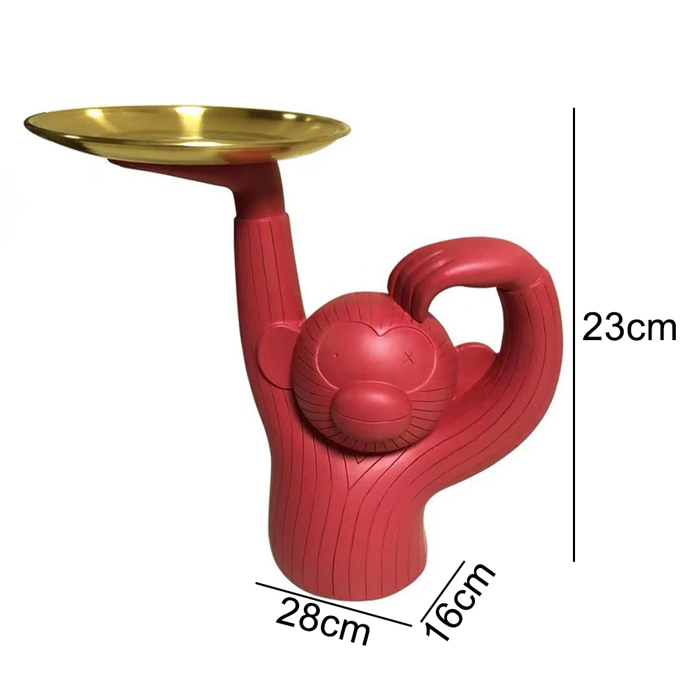 Поднос для хранения фруктовых тортов с милыми обезьянами поднос конфет домашний