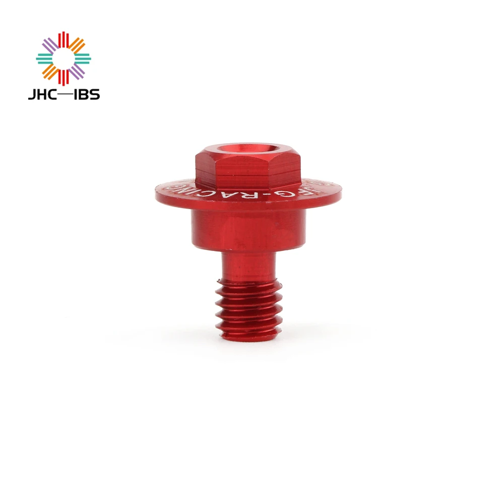 Мотоциклетный ЧПУ 6 шт. красный амортизирующий брызговик винт вилка защитный