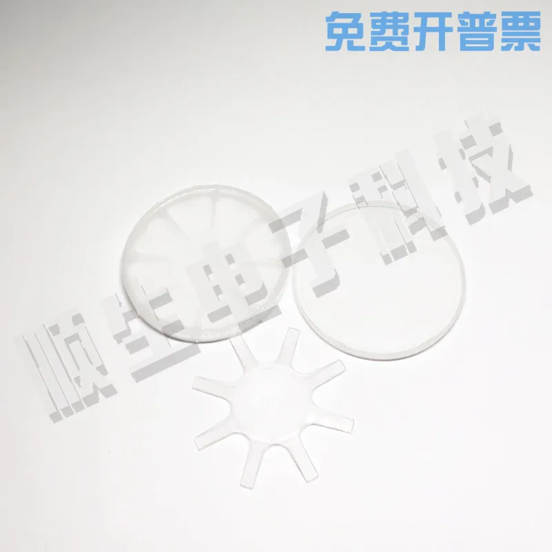 4 дюйма PP материал вафельная коробка для хранения прозрачная силиконовая