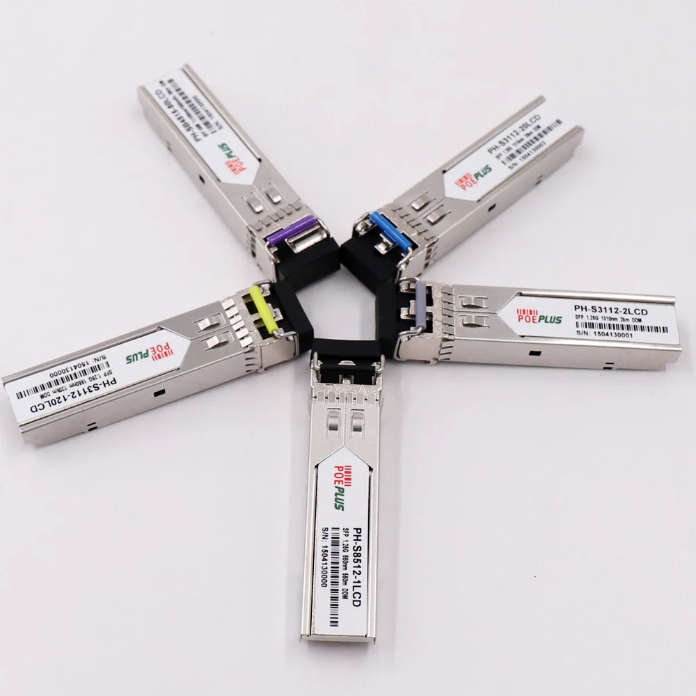 10 шт. 1000 м SFP многорежимный двойной LC 2 км совместимый с устройством Cisco|Сетевые
