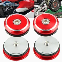 motorcycle frame hole cap cover fairing guard for ducati panigale v4 899 959 1199 1299 s panigale 2012 2013 2014 2015 2016 2017