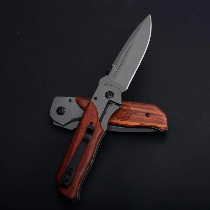 Бесплатная доставка складной нож Browning титановая поверхность палисандр ручка