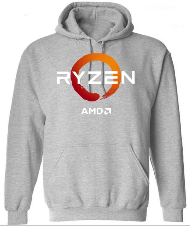 ПК CP CPU uпроцессор AMD RYZEN толстовки geek программатор тройники компьютер ZEN