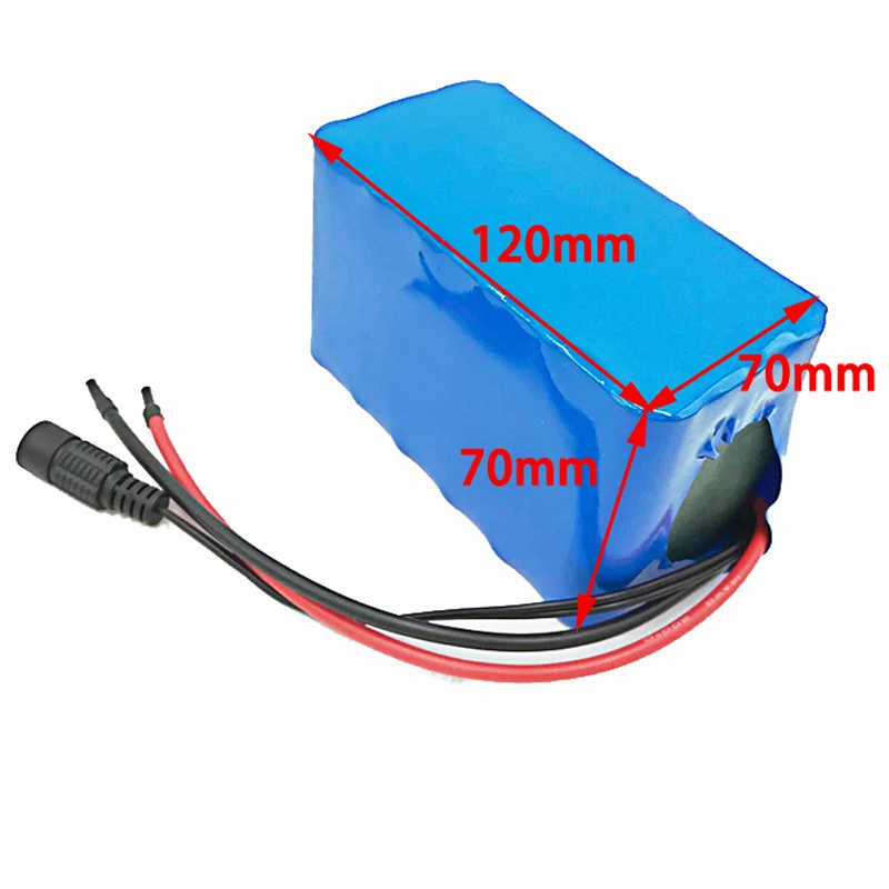 

24V 10Ah 18650 lithium ion battery pack 25.2v battery with GPS Navigator / camera / golf cart / electric bicycle / LED for BMS