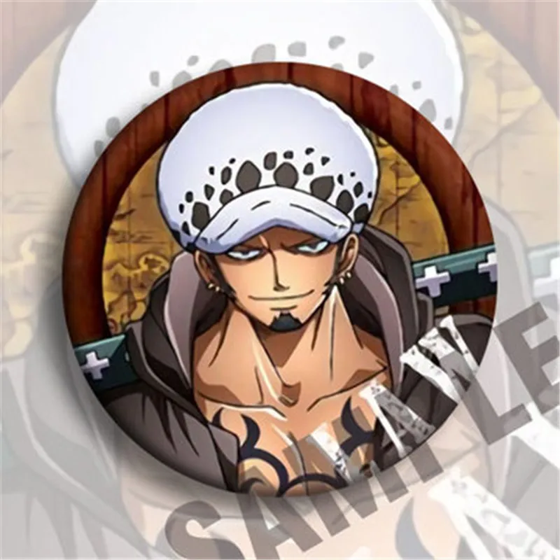 10 шт. ONE PIECE Луффи Зоро Nami Usopp с изображениями героев мультфильмов модная одежда