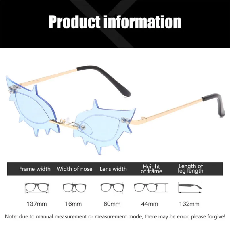 TTLIFE кошачий глаз солнцезащитные очки геометрические без оправы индивидуальные