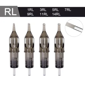 10 шт., Одноразовые стерилизованные тату-иглы для бровей