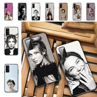 yndfcnb millie bobby brown phone case for huawei honor 10 i 8x c 5a 20 9 10 30 lite pro voew 10 20 v30