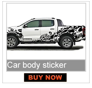 Автомобильные аксессуары mudslinger ranger с красным лесным треком кузова задний хвост сторона графический винил для Ford ranger или wildtrack2012